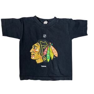 NHL Chicago Blackhawks Tshirt Toddlars Boys 4t stretch